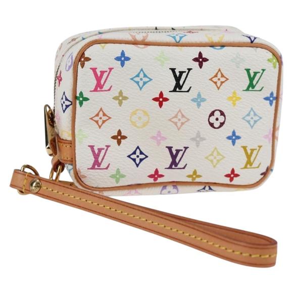 LOUIS VUITTON Monogram Multicolor Trousse Wapity White M58033 LV Auth 131823V - Picture 1 of 16